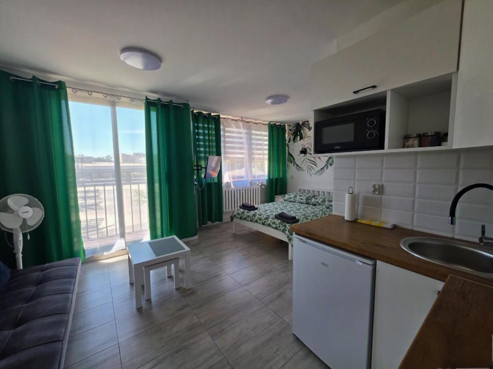 Kitchen or kitchenette, Bedroom