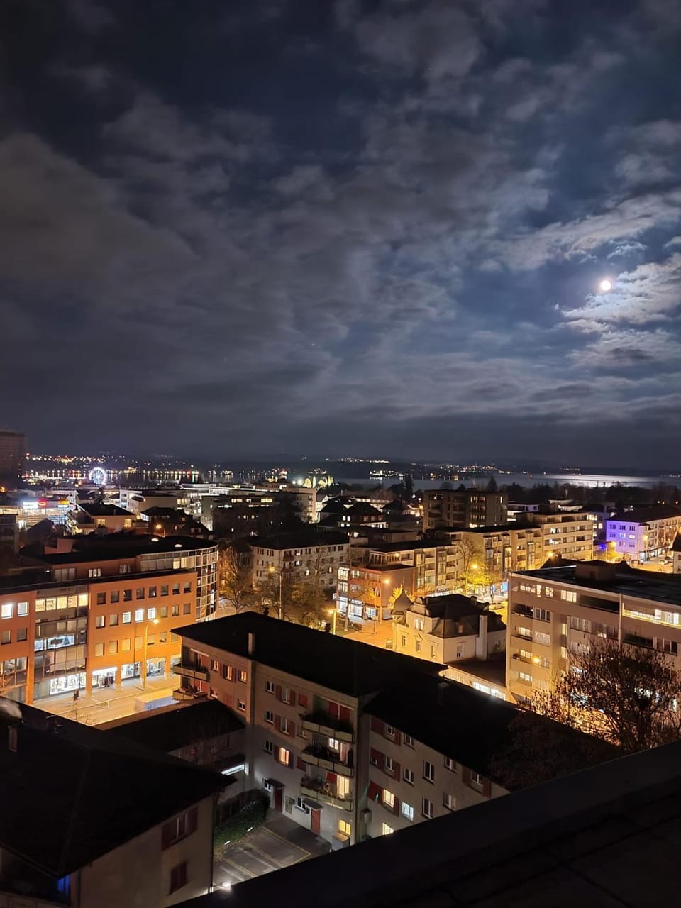 Night, City view