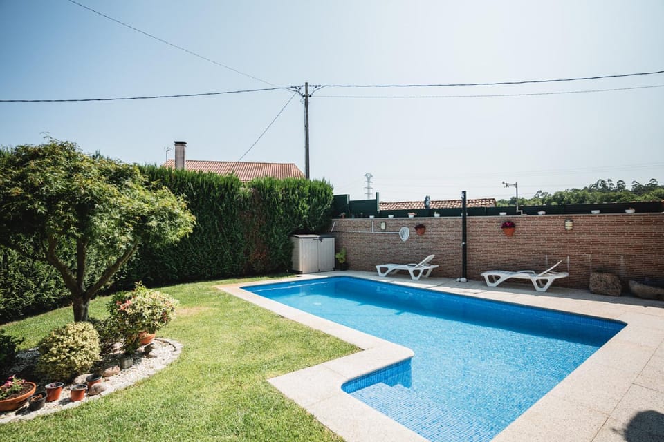 Pool view, Swimming pool, sunbed