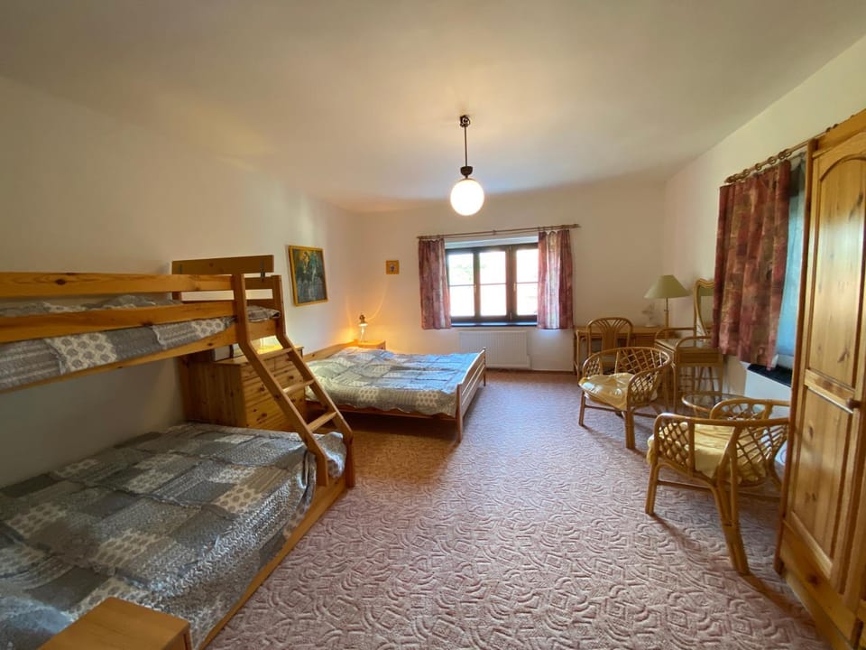 Bed, Photo of the whole room, Bedroom, bunk bed, wardrobe
