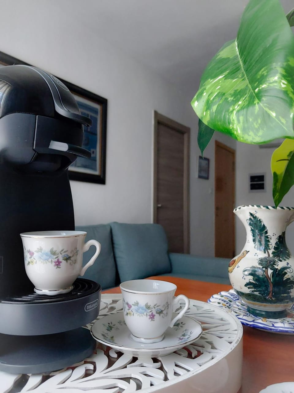 Coffee/tea facilities, Living room, Seating area