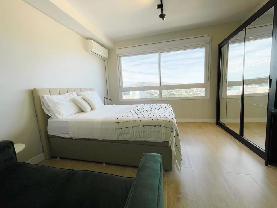 Bed, View (from property/room), Living room, Photo of the whole room
