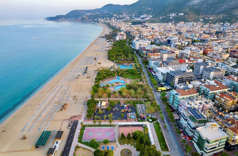 Bird's eye view, Beach