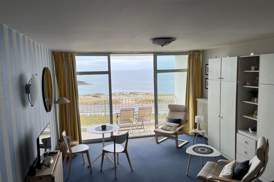 View of the islands 2nd floor near thalasso Apartment in Quiberon