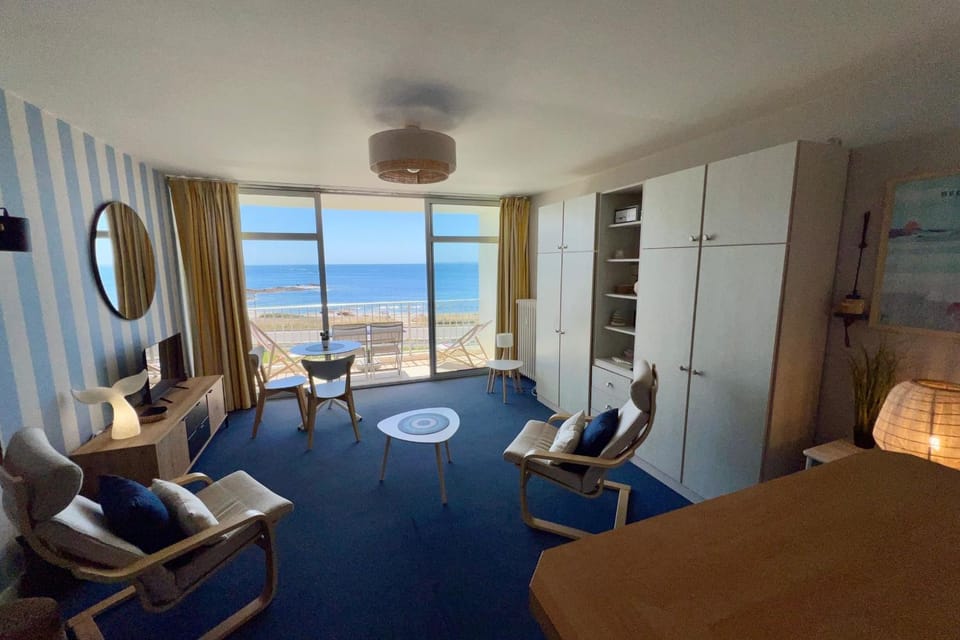 View of the islands 2nd floor near thalasso Apartment in Quiberon