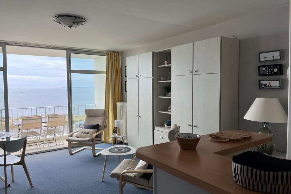View of the islands 2nd floor near thalasso Apartment in Quiberon