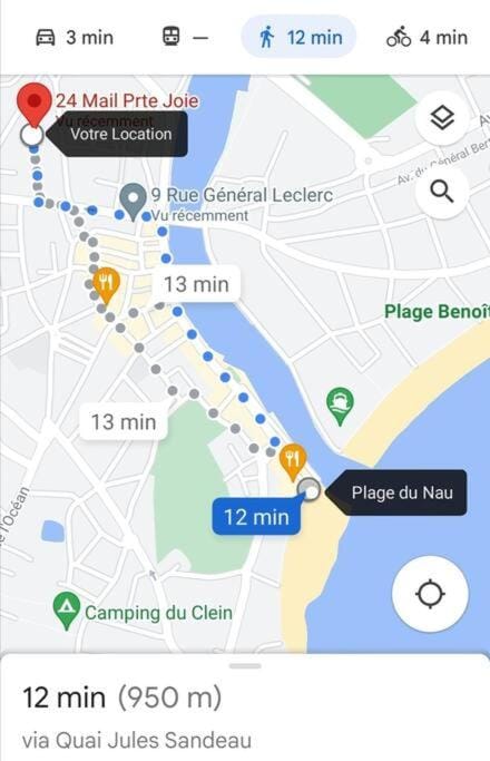 Bord de mer proche du port 500m de La Baule Apartment in Le Pouliguen