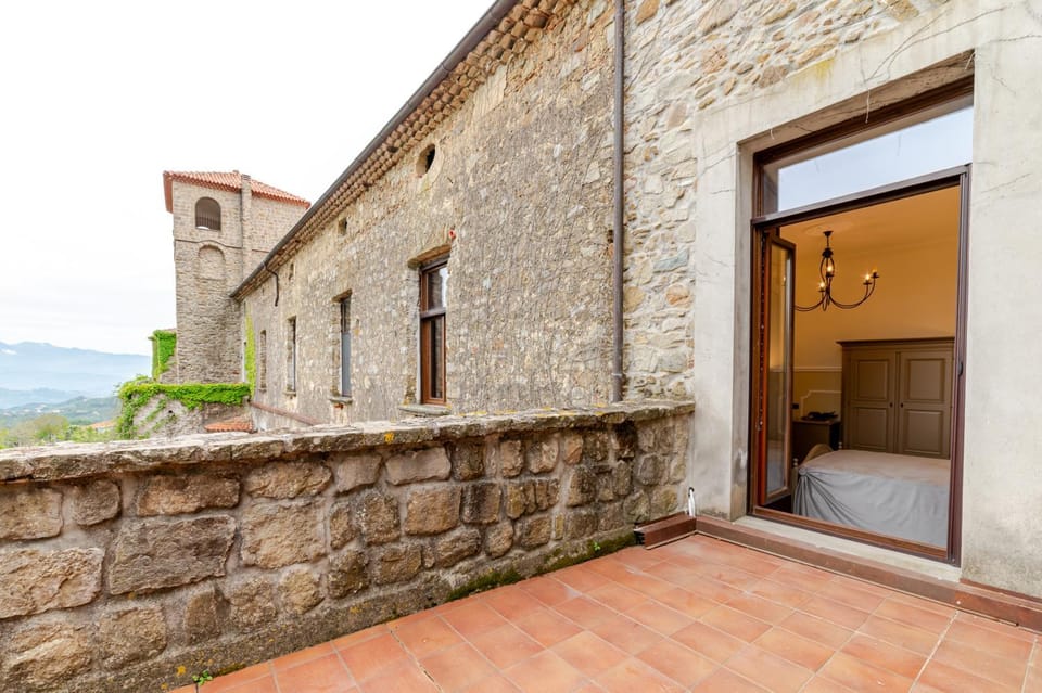 Property building, Natural landscape, Mountain view