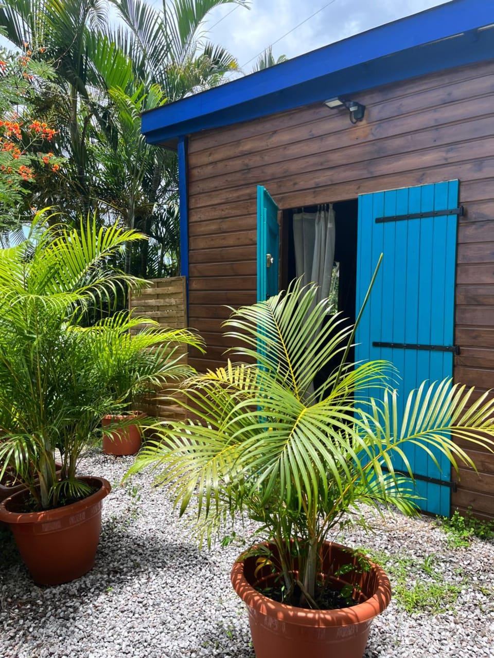 Bungalow avec vue dans lieu calme Apartment in Martinique