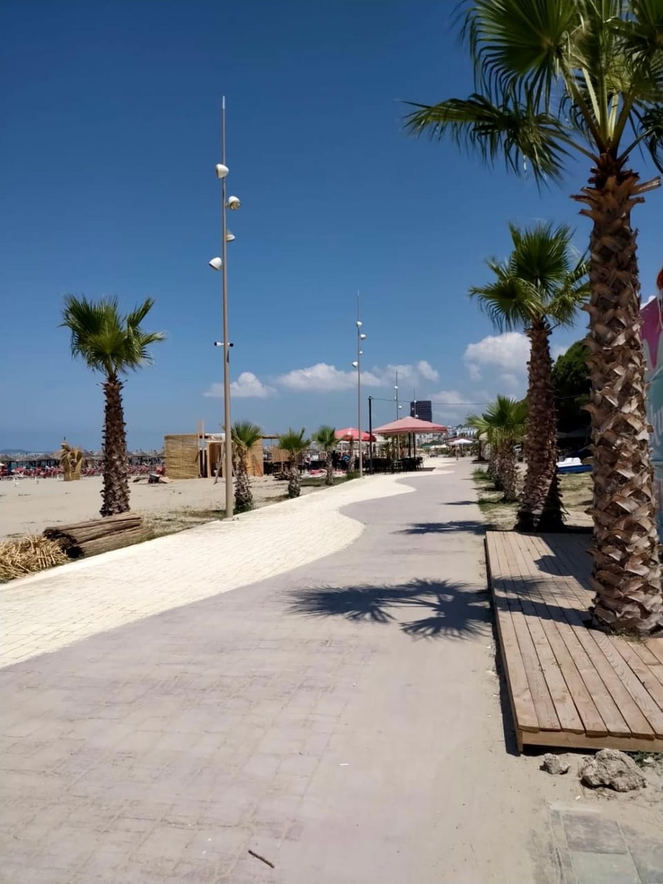 Golem Beach Apartment with Enchanting Garden Apartment in Tirana County, Albania