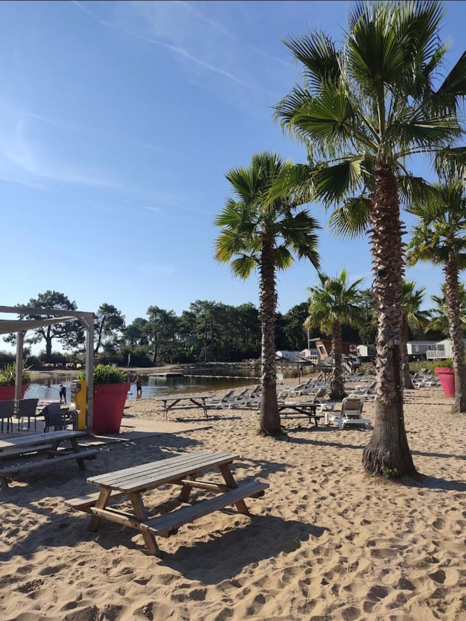 Mobil home climatisé Campground/ 
RV Resort in Lege-Cap-Ferret