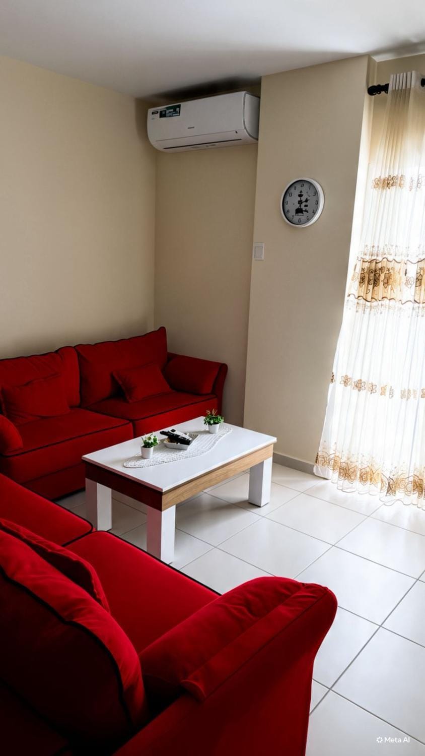 Living room, air conditioner