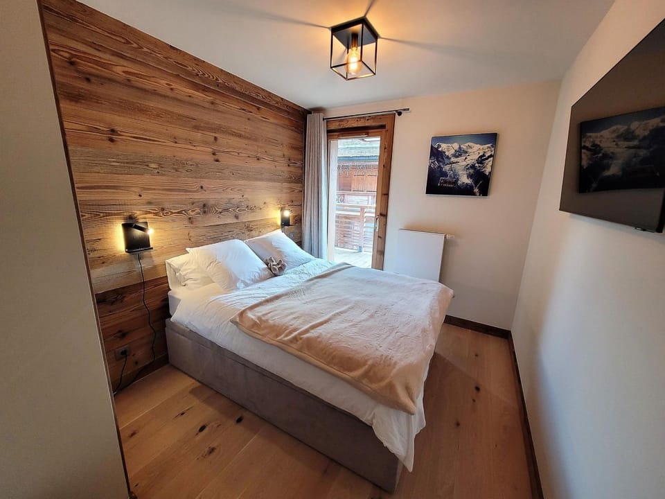 Appartement luxe au centre - 6 pers, parking, wifi - FR-1-598-147 Apartment in Les Gets