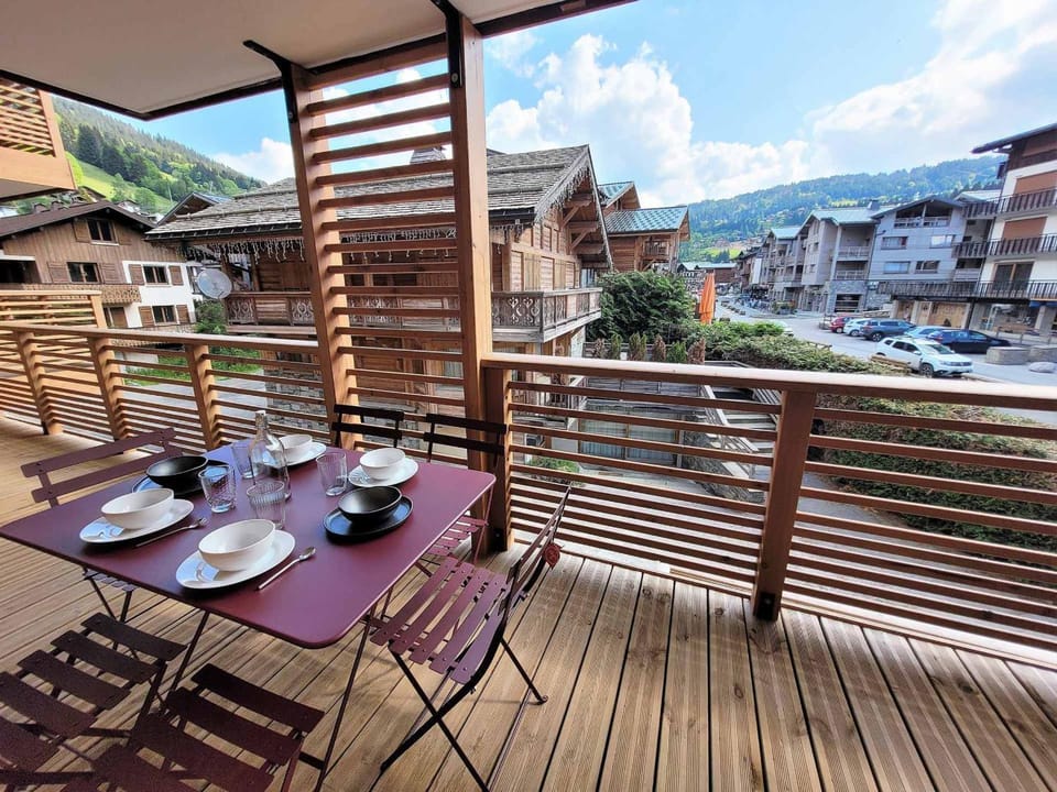 Appartement luxe au centre - 6 pers, parking, wifi - FR-1-598-147 Apartment in Les Gets