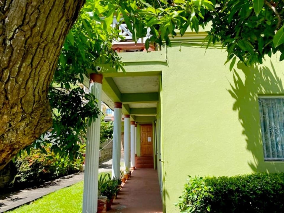Property building, Garden view