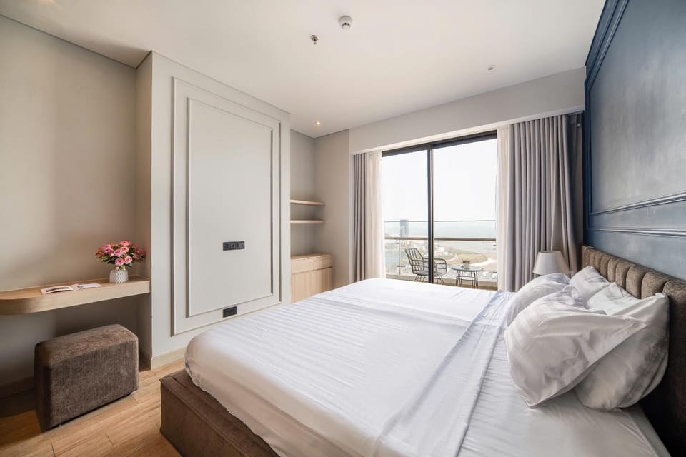 Bedroom, Sea view