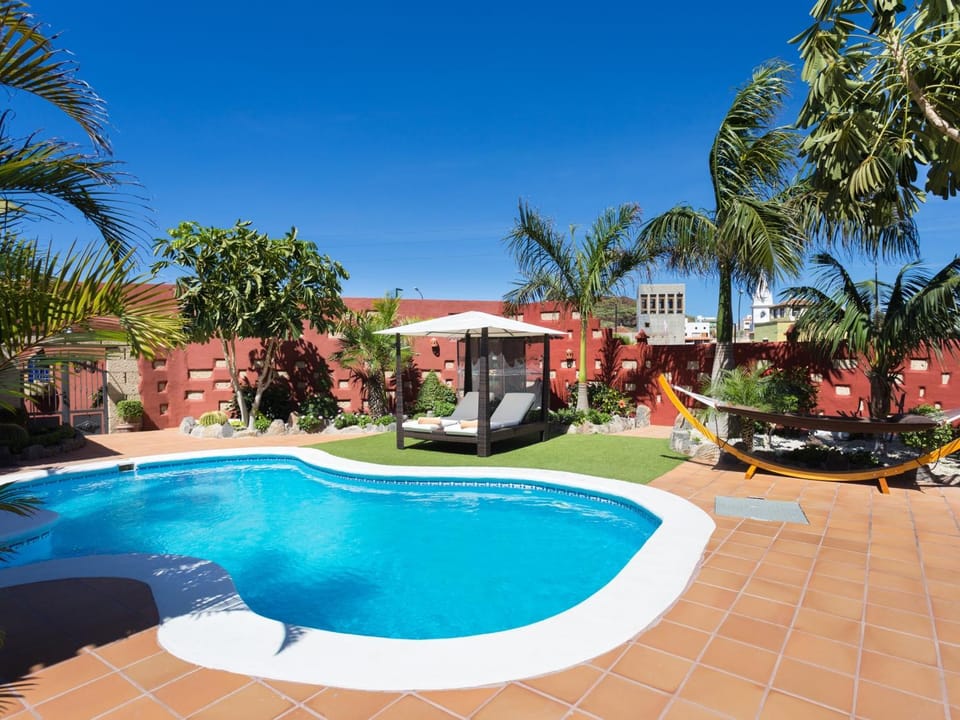 Villa Male: Oasis de Tranquilidad con Piscina en el Corazón de Los Silos - ES-279-6 Villa in Canary Islands