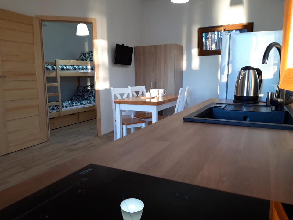 Living room, Bedroom, kitchen