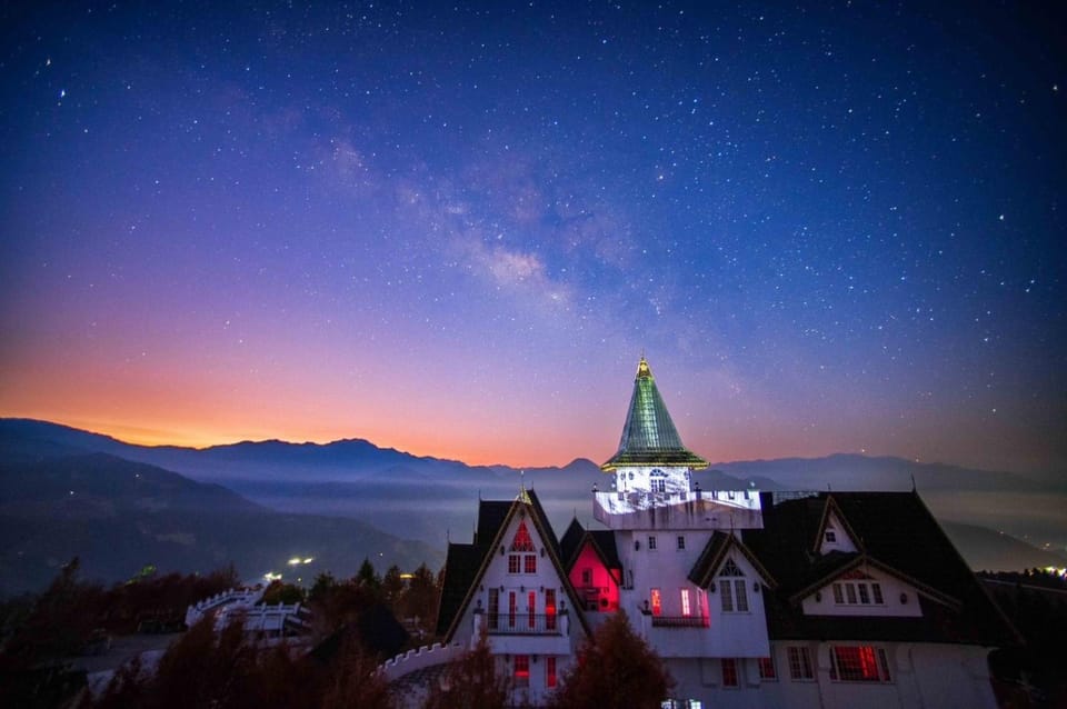 Night, Natural landscape, Landmark view, Mountain view