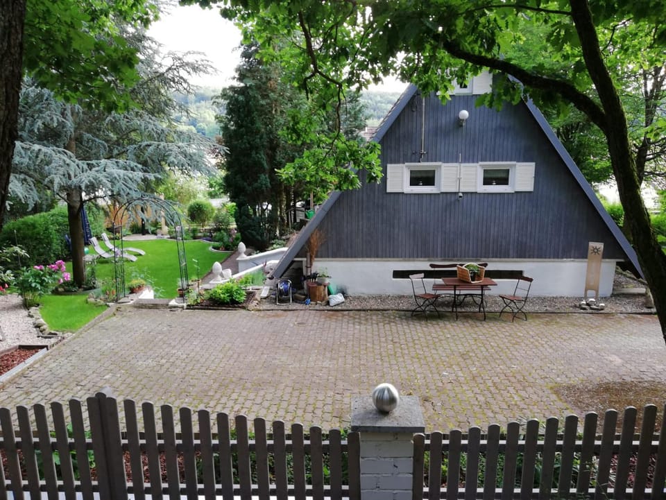 Property building, Patio, Garden, Garden view