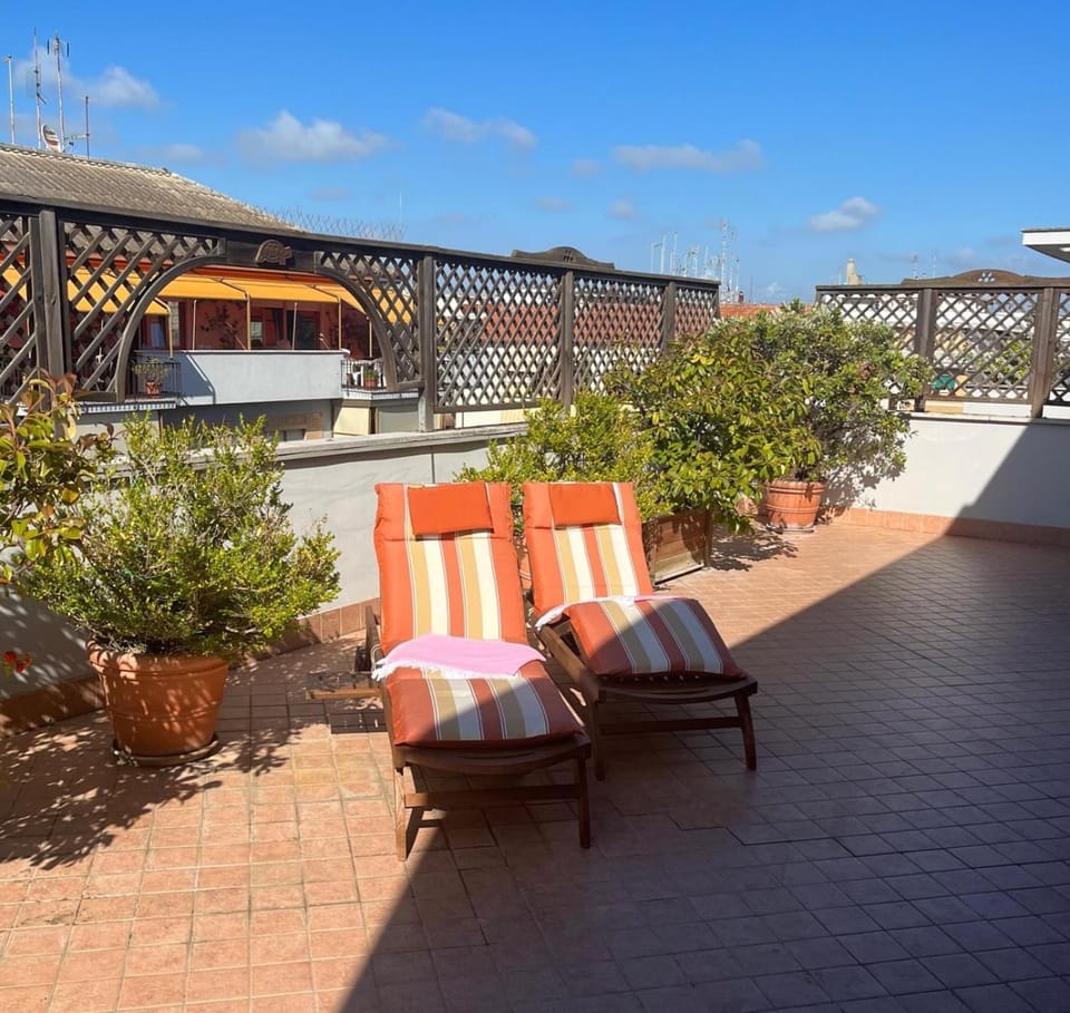Balcony/Terrace, sunbed