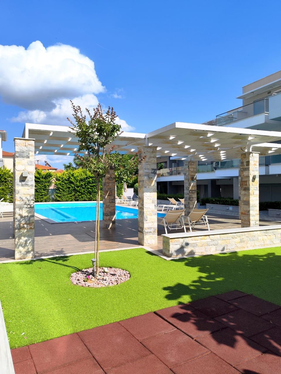 Luxury Suite Gala Apartment in Nikiti