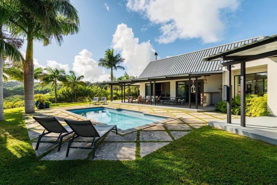 Garden view, Swimming pool, sunbed