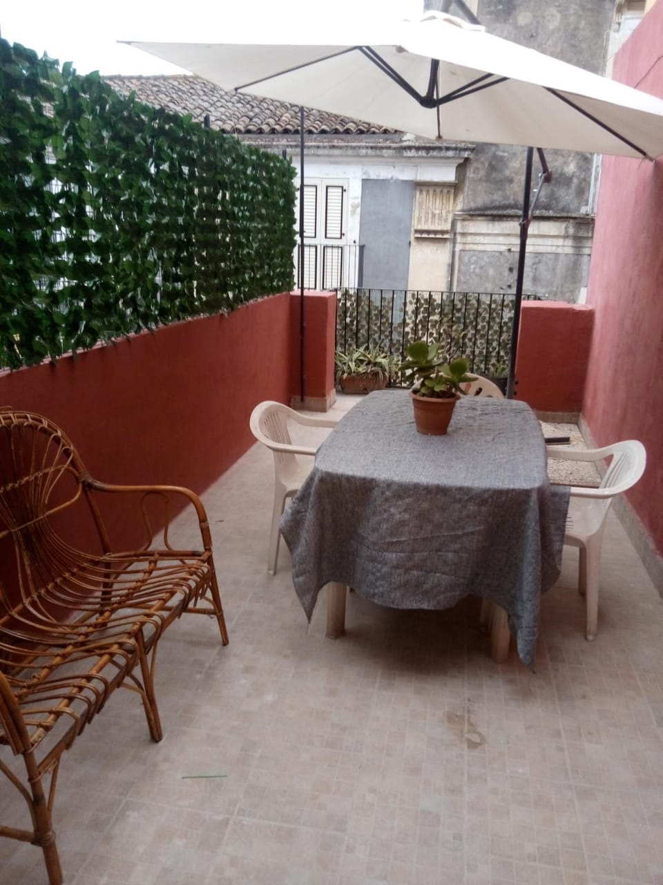 Patio, Day, Balcony/Terrace, Seating area
