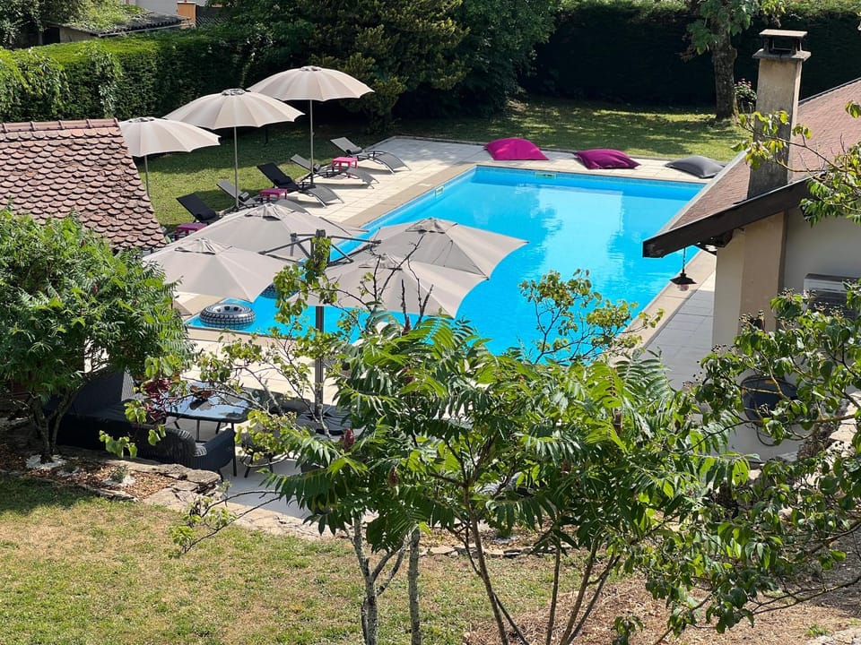 Garden, Pool view, Swimming pool, Swimming pool, sunbed