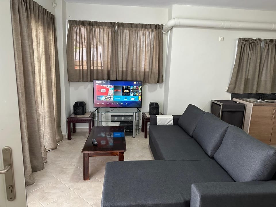 TV and multimedia, Living room, Seating area, air conditioner