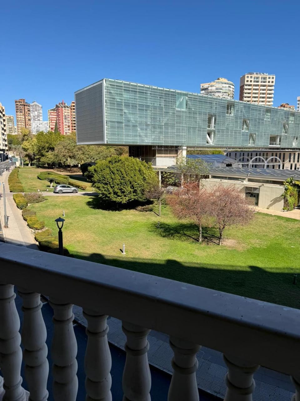 City view, Garden view