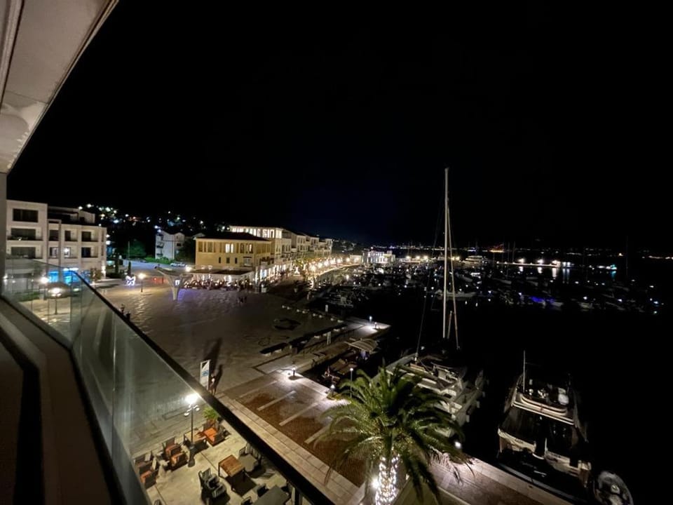 Night, View (from property/room), Sea view