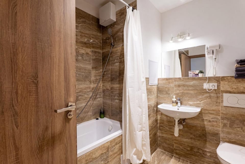 Brand new two room apartment #34 with free secure parking in the center Apartment in Prague