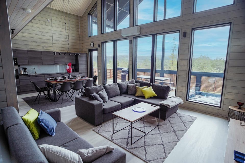 Natural landscape, Living room, Seating area