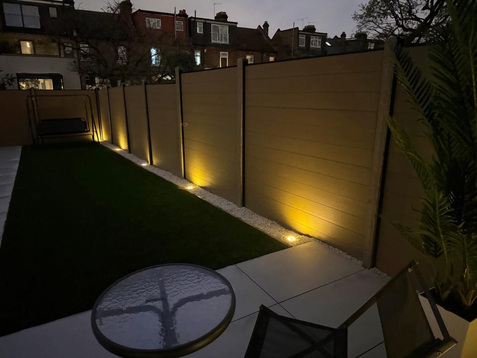 Patio, Night, Garden, Garden, Garden view, Garden view