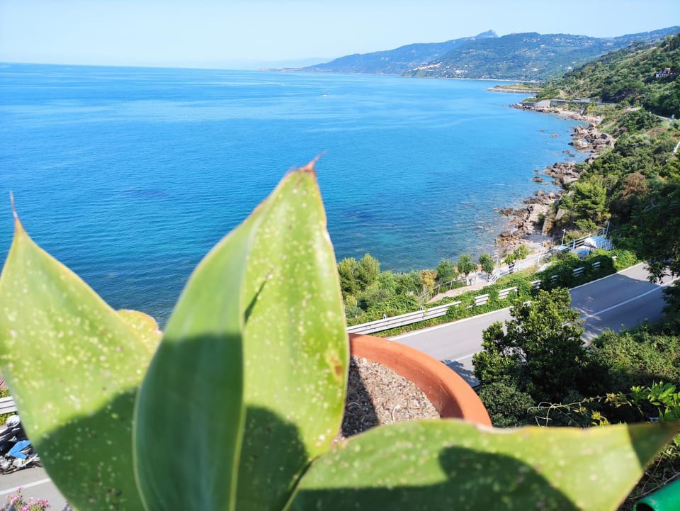 Natural landscape, Mountain view, Sea view