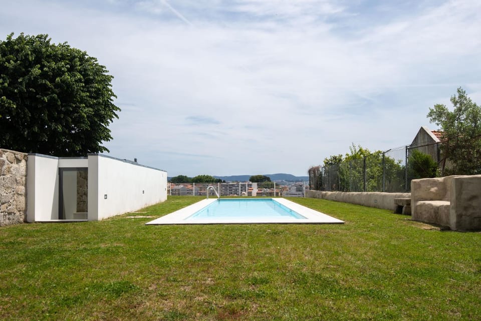 Natural landscape, Garden, Garden, Garden view, Pool view, Swimming pool, Swimming pool