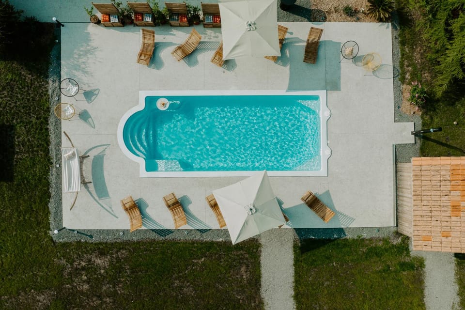 Garden, Pool view