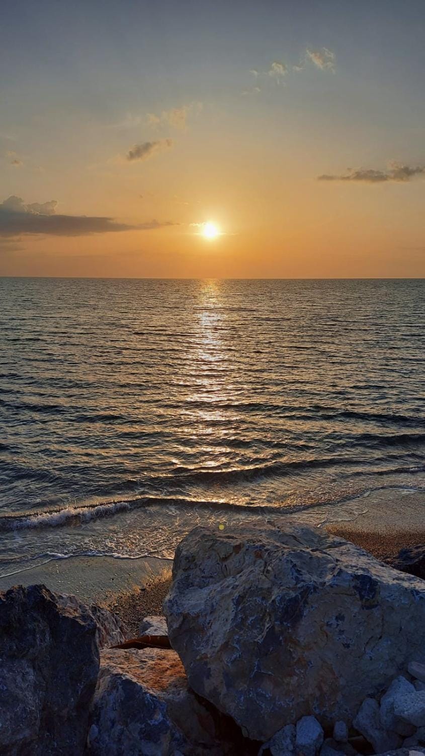 Natural landscape, Sunset