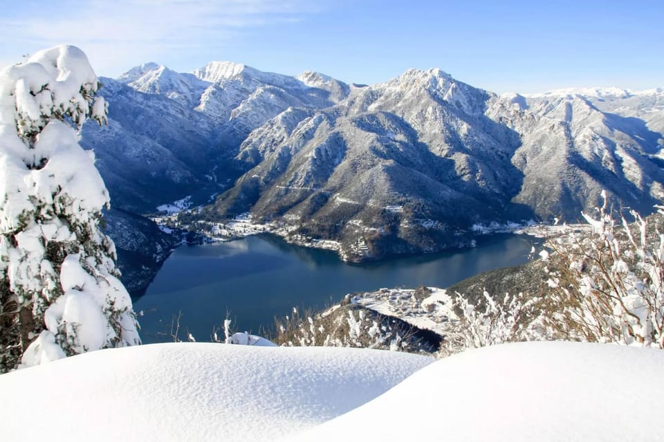 Winter, Lake view, Mountain view