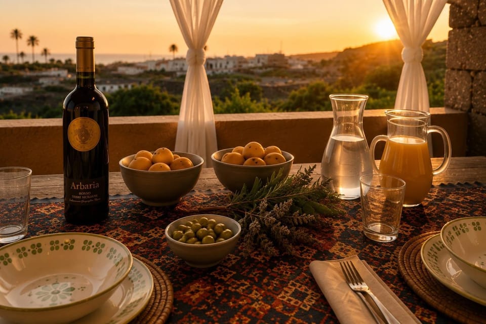 Dinner, Sunset