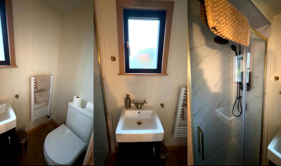 Shower, Toilet, Bathroom, towels