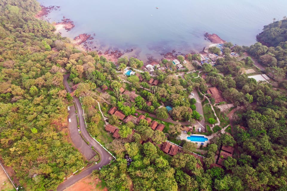 Bird's eye view, Sea view