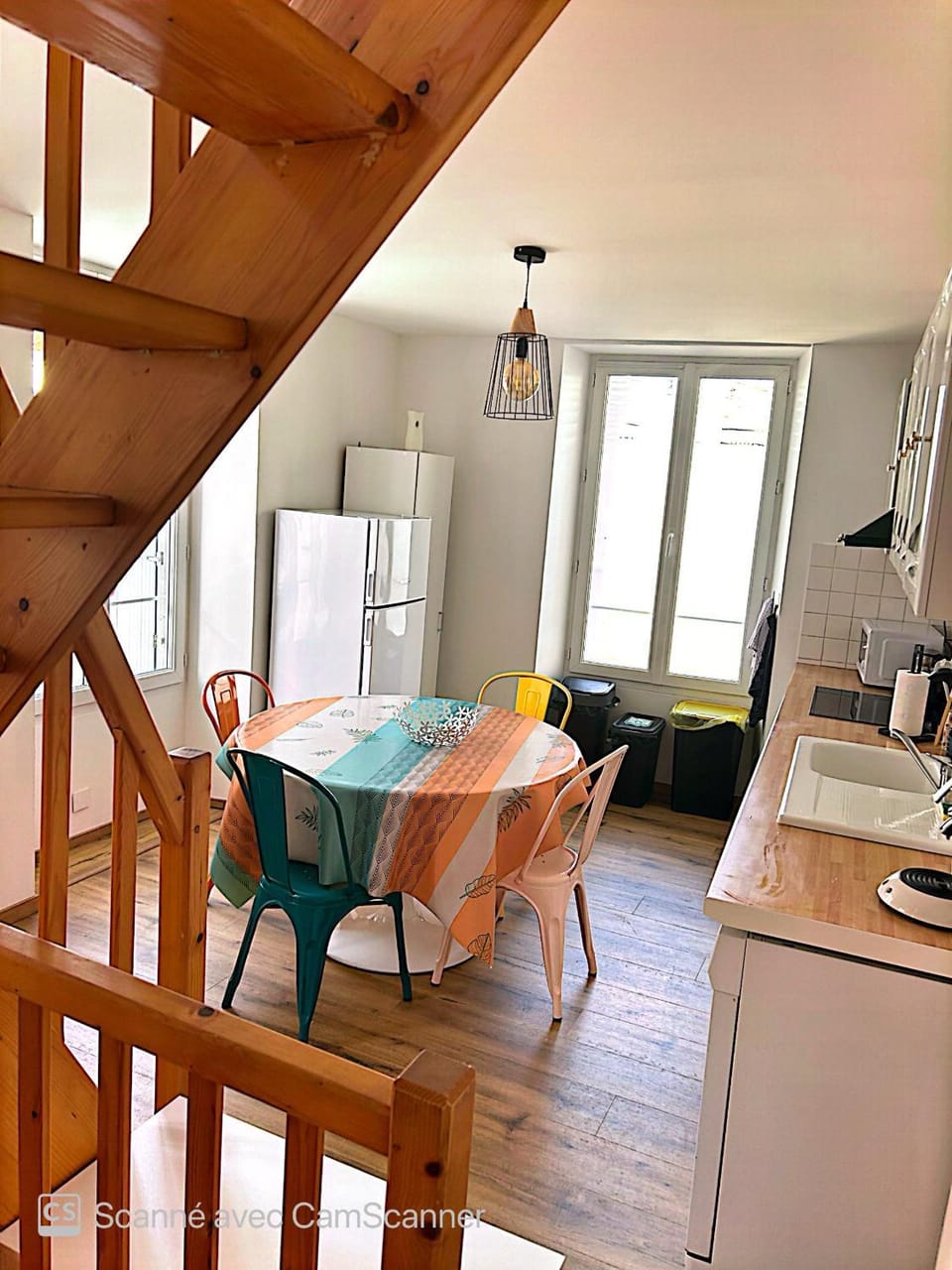Duplex 3 étoiles rénové centre-ville & clim Apartment in Jonzac