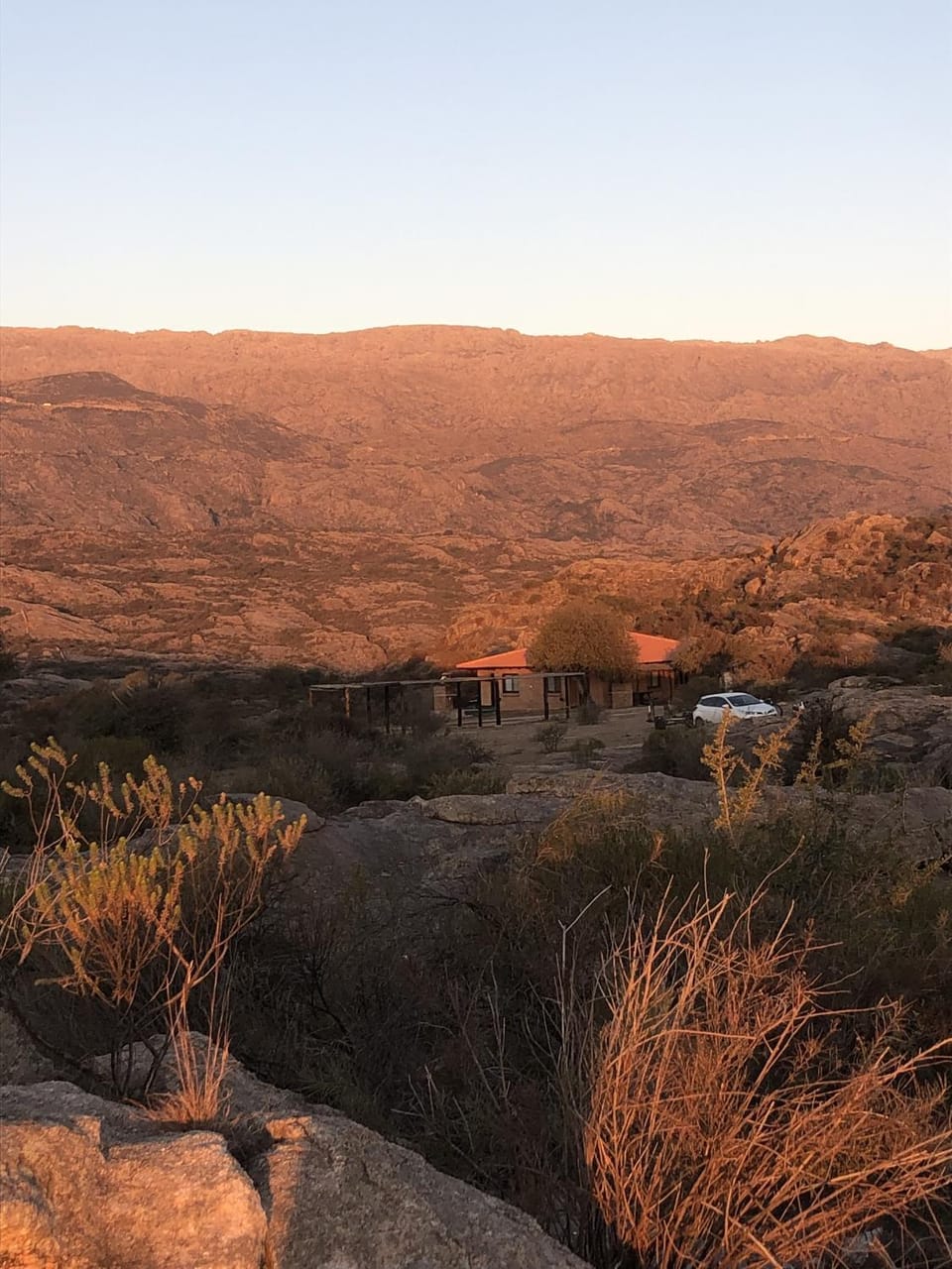 Off site, Natural landscape, Bird's eye view, Garden, View (from property/room), View (from property/room), Garden view, Garden view, Mountain view, Mountain view, Time of day, Location, Sunset