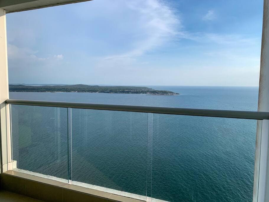 Day, Natural landscape, View (from property/room), Balcony/Terrace, Sea view