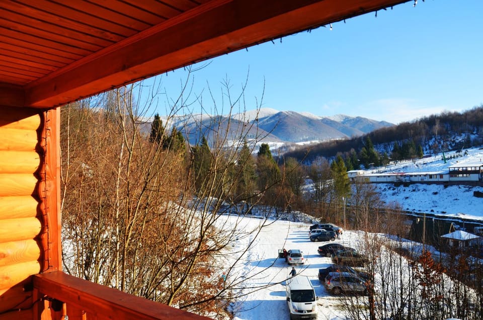 Natural landscape, Winter, Mountain view