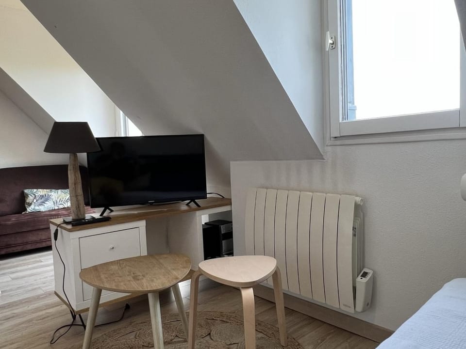 Accès direct plage, T3 mezzanine, 4 pers, balcon, parking, proche thalasso à Cabourg - FR-1-487-357 Apartment in Cabourg
