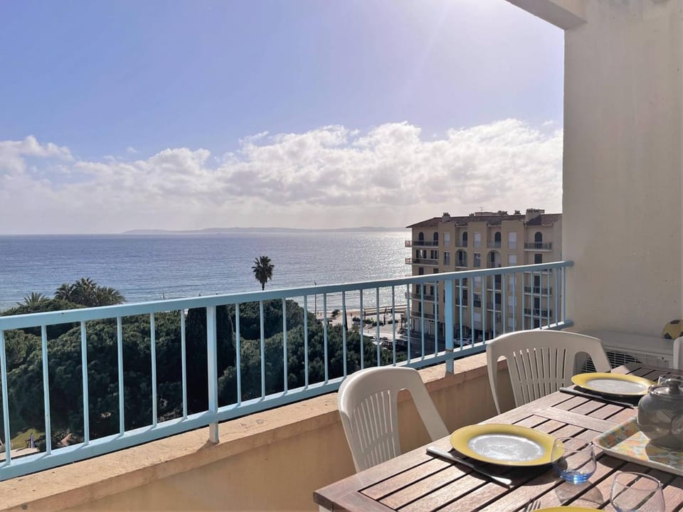 Appartement climatisé 3 pièces, 6 couchages - Face à la plage - Le Lavandou - FR-1-251-510 Apartment in Le Lavandou