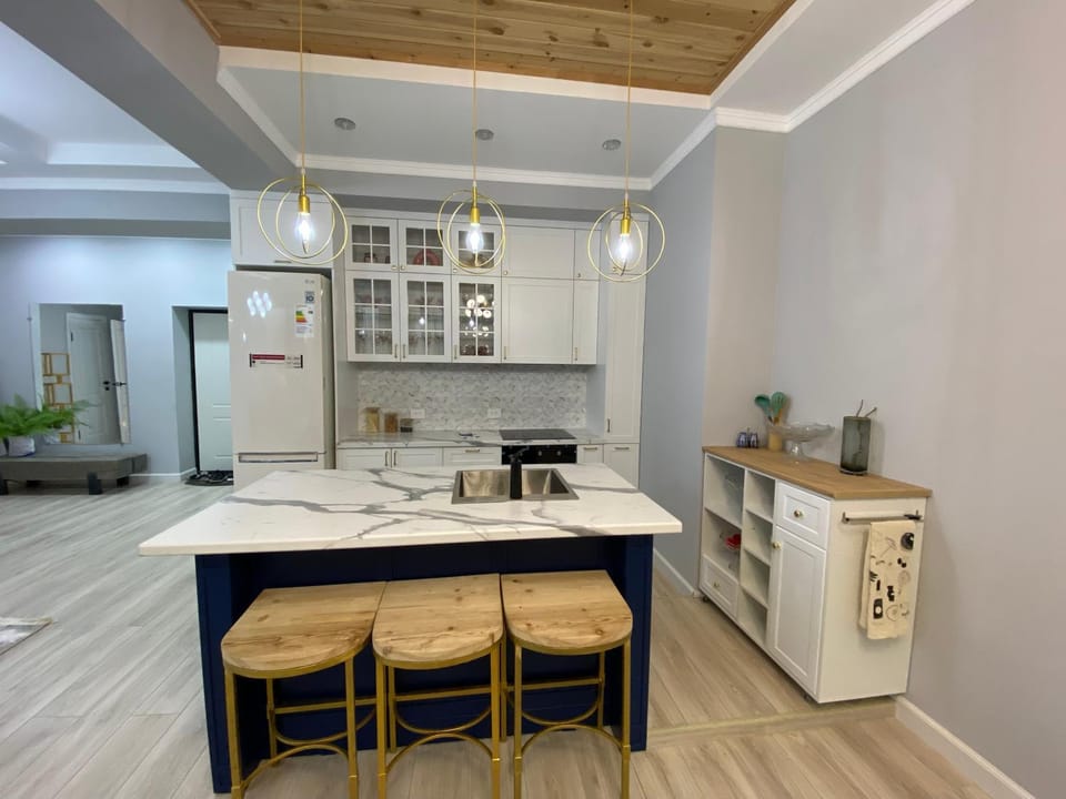 Coffee/tea facilities, Kitchen or kitchenette, Dining area, pet friendly, stove